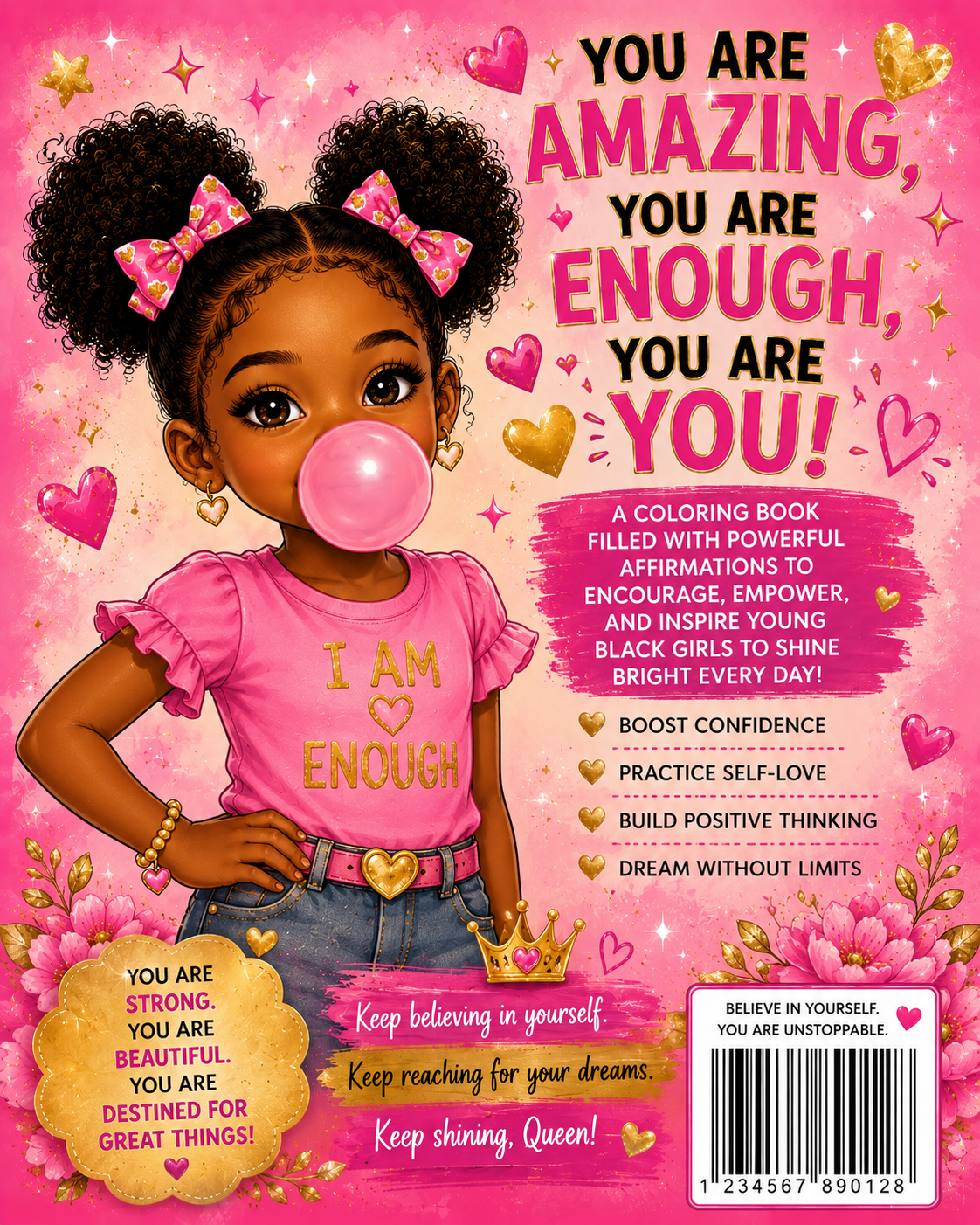 Black Girl Magic: An Affirmation Coloring Book